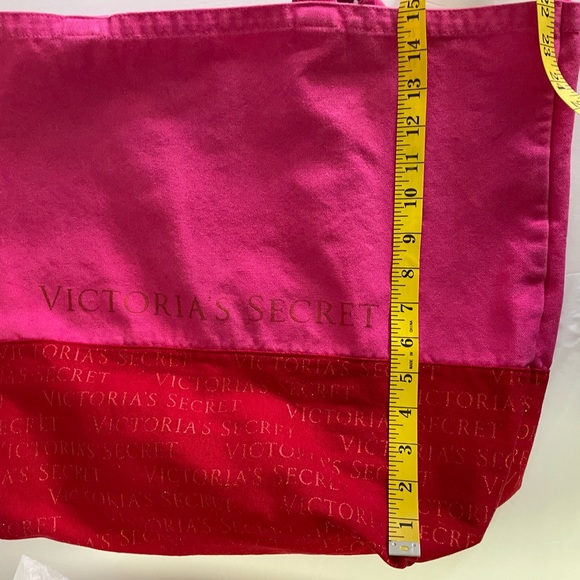 Victoria’s Secret Canvas Tote: Size Large 19x15x7 - Picture 8 of 12